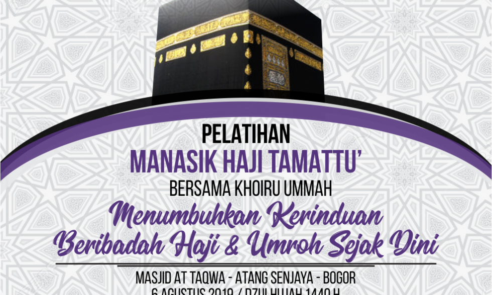 Press Release : Manasik Haji dan Umrah Generasi Terbaik Press Release : Manasik Haji dan Umrah Generasi Terbaik
