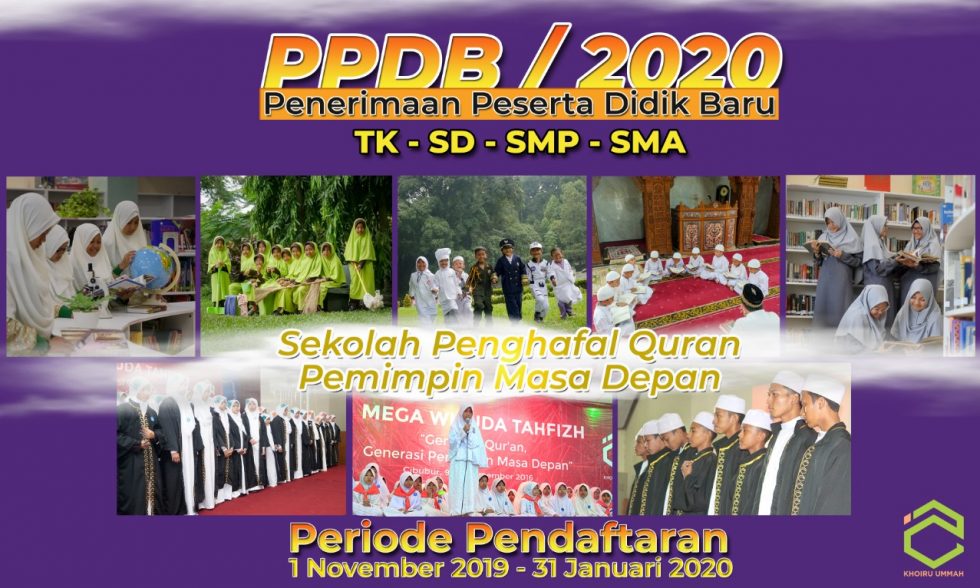 INFO PPDB 2020 – Sekolah Tahfizh Plus Khoiru Ummah INFO PPDB 2020 – Sekolah Tahfizh Plus Khoiru Ummah