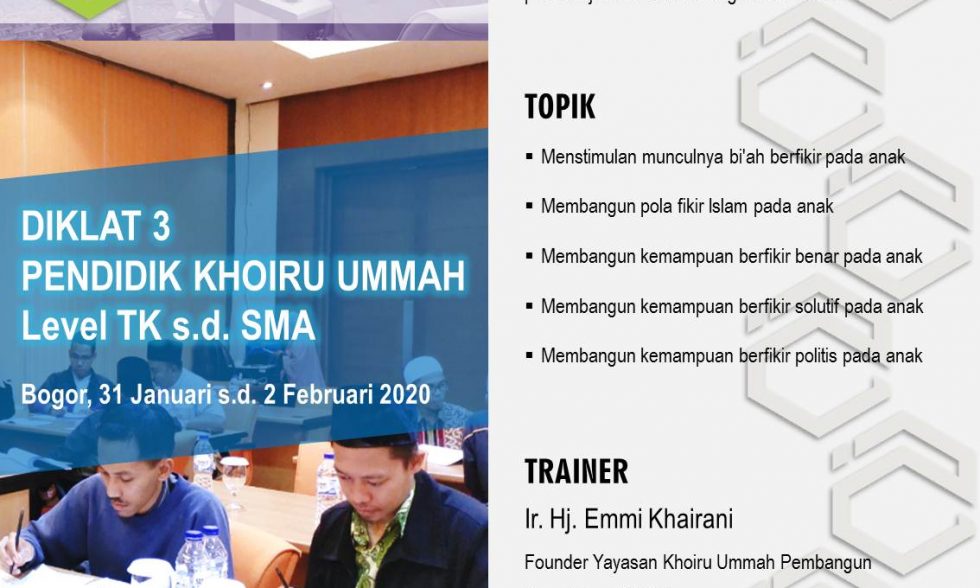 Diklat 3 : Taraf Berfikir Guru, Kunci Sukses Melahirkan Generasi Pemimpin Diklat 3 : Taraf Berfikir Guru, Kunci Sukses Melahirkan Generasi Pemimpin